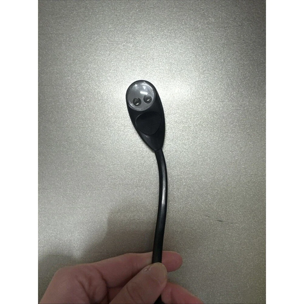 LED Book Light Mini Clip-On Flexible Bright LED Reading Lamp Travel Portable